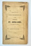  - [Friesland, Leeuwarden 1860] Beknopte geschiedenis van het voormalige St. Anna-Leen, in de kerk van Oldehove te Leeuwarden, W. Eekhoff, Te Leeuwarden, 1860, 100 pp.