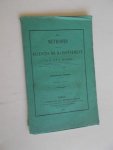DUHAMEL, J.M.C., - Des methodes dans les sciences de Raisonnement. Cinquieme partie. Essai d`une application des methodes a la science de l`homme moral.
