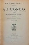 DE MANDAT-GRANCEY E. baron - Au Congo (1898). Impressions d'un touriste