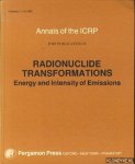 Diverse auteurs - Radionuclide Transformations: Energy and Intensity of Emissions (Annals of the ICRP, Volumes 11-13)