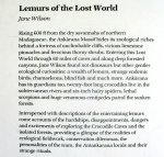 Wilson, Jane - Lemurs of the Lost World (Travelers' Tales - Exploring the Forests and Crocodile Caves of Madagascar) (ENGELSTALIG)