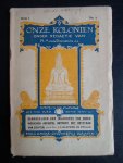 Kleiweg de Zwaan, Dr.J.P. - Denkbeelden der inlanders van onzen indischen archipel omtrent het ontstaan van ziekten, Onze kolonien onder redactie van R.A.van Sandwick
