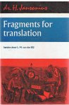 Jansonius, dr. H. (herzien door LM van der Bijl) - Fragments for translation