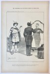 Braakensiek, Johan (1858-1940) - [Original lithograph/lithografie by Johan Braakensiek] De verkiezingen voor de Tweede Kamer in district III, 17 Maart 1901, 1 pp.