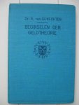 Genechten, R. van - Beginselen der geldtheorie. Genechten, R. van - Beginselen der geldtheorie.
