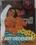 Jean-Michel Palmier 21049 - L'art dégénéré Une exposition sous le IIIe reich