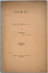 Oranje, C. (Predikant te ´s-Gravenhage) - Psalm XLII. Leerrede.