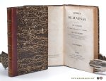 Juvenal / Jean Dusaulx (Trad.) / Jules Pierrot (ed.). - Satires de Juvénal traduites par J. Dusaulx. Nouvelle édition revue et corrigée par Jules Pierrot. [ 2 volumes ].