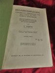 Tijdens, Prof. F. - Kraamverpleging - voeding en verzorging van het kind in het eerste levensjaar geillustreerde leidraad te dienste van moeder-en bakercursussen