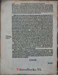 Crespin, Jean - Den Staet der Kercken, mitsgaders de regieringe ende menschelicke insettingen der Pausen. En oock de bysonderste geschiedenissen dewelcke onder alle Keyseren, Coningen, Vorsten en Regienten over den geheelen Aertbodem, gebeurt zijn. Alles begi...