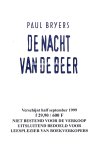 Bryers, Paul - De nacht van de beer