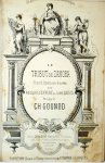 Gounod, Charles: - Le tribut de Zamora. Grand opéra en 4 actes de Adolphe d`Ennery et Jules Brésil. Partition chant et piano transcrite par H. Salomon et L. Roques