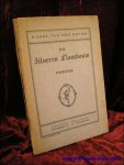 VAN DEN OEVER, Karel; - DE ZILVEREN FLAMBOUW. VERZEN,