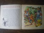 Jean de La Fontaine (met een toelichtend verhaal door Ankie van den Aardweg) - De krekel en de mier (Illustraties gesigneerd J.C. v. Hunnik)