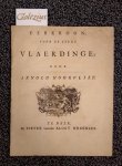 HOOGVLIET, ARNOLD, - Eerkroon, voor de stede Vlaerdinge