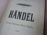 Handel; G.F. (1685 - 1759) - Compositions: Lecons, Chaconne, Pieces, Fugues (revues et doigtées par Louis Kohler)