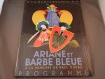 Wagnervereeniging - Ariane et Barbe Bleue, a la memoire de Paul Dukas. Programme