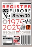Schreuders & Bob Polak, Piet - Register op Furore no. -5 t/m 30, van 1975 t/m 2025. Schreuders & Bob Polak, Piet - Register op Furore no. -5 t/m 30, van 1975 t/m 2025.