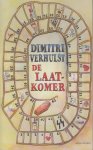 Verhulst (Aalst, October 2, 1972), Dimitri - De laatkomer - Om zich alsnog te kunnen verzoenen met zijn leven, verlaat Désiré Cordier het pad zoals dat richting graf voor hem was uitgestippeld. Hij neemt wraak op zijn matte, liefdeloze burgermansbestaan door te doen alsof hij dementeert.