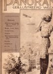  - Panorama, Geïllustreerd weekblad. Eerste jaargang nrs. 1 t/m 13. 12 juli 1913 t/m 24 september 1913 en de prospectus.