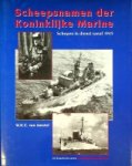 Amstel, W.H.E. van - Scheepsnamen der Koninklijke Marine