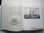 Moore, Warren (edit.) - Sail and Steam. Paintings by Jack Spurling with an Introduction by Frank G.G. Carr. (among the many passenger liners is a fine plate of d.m.s. "Baloeran" of Rotterdam Lloyd)