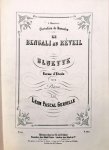 Gerville, Léon Pascal: - Le Bengali au réveil. Bluette en forme d`étude pour piano. Op. 2. Septième édition
