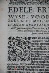 Crespin, Jean - Den Staet der Kercken, mitsgaders de regieringe ende menschelicke insettingen der Pausen. En oock de bysonderste geschiedenissen dewelcke onder alle Keyseren, Coningen, Vorsten en Regienten over den geheelen Aertbodem, gebeurt zijn. Alles begi...