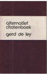 Ley, Gerd de - Alternatief citatenboek
