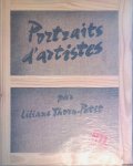 Thorn-Petit, Liliane - Portraits d'artistes: quand le peintre parle par Michel Tournier
