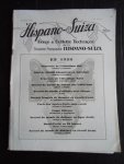 - Hispano-Suiza Revue et Bulletin Technique - Hispano-Suiza Revue et Bulletin Technique