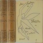Jean Cocteau - Théâtre [2 volumes] Édition ornée par l'auteur de dessins in texte et de quarante lithographies originales en couleurs