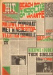 Ridder, Willem de (samenstelling) - HITWEEK 1967 nr. 35, 18 mei, 2e jaargang met o.a. BEACH BOYS (IN NEDERLAND), RADI 227 (NIEUWE POPPIRAAT), THEM, goede staat