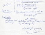 VLEK, Hans - Handgeschreven brief aan 'Geachte Rudolf Geel'.
