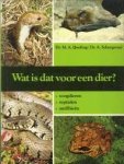 IJSSELING, DR.M.A. / SCHEYGROND, DR. A - Wat is dat voor een dier? Een dierengids voor West- en Middeen-Europa, waarin opgenomen alle in Nederland en België inheemse zoogdieren, reptielen en amfibieën