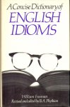 Freeman, William - A Concise Dictionary of English Idioms