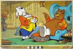 Marten Toonder - Heer Olivier B. Bommel Puzzel: Bommel in het gips. (Gele zijkanten)