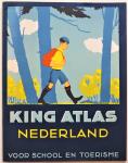 Kingfabrieken - King-atlas Nederland voor school en toerisme Met losse folder Gids van Nederlandse verkeerstekens