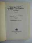 World Health Organization - Pharmacopoea internationalis International Pharmacopoeia, 3 delen