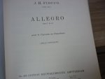 Fiocco; Joseph-Hector  (1703–1741) - Allegro Opus 1 No. 10 pour le Clavecin ou Pianoforte (Johan Ligtelijn)