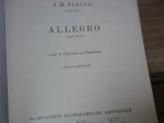 Fiocco; Joseph-Hector  (1703–1741) - Allegro Opus 1 No. 10 pour le Clavecin ou Pianoforte (Johan Ligtelijn)