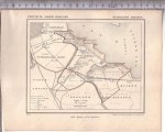 Kuyper Jacob. - Diemen.  Map Kuyper Gemeente atlas van Noord Holland