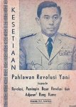 Suhardiman - Kesetiaan Pahlawan Revolusi Yani kepada Revolusi, Pemimpin Besar Revolusi dan Adjaran2 Bung Karno
