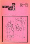 diverse cartoonisten: Willem, Pierre, Ron, de Wit - God Nederland & Oranje no. 7 -  februari 1967