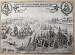  - [History print, etching, sea battle Sweden 1658] Zee-slach tusse D.E. Heer Obdam en Wrangel, voor gevallen In den Orizondt den 8 novemb. 1658, 1 p.