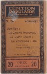 Gresset - L'edition Populaire Bi Mensuelle No. 24 - Vert-vert , Le Careme Impromptu , Le Lutrin Vivant , La Chartreuse , Etc .