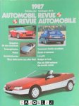  - Automobil Revue / Revue Automobile 1987