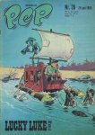 Diverse  tekenaars - PEP 1968 nr. 26, stripweekblad, 29 juni 1968 met o.a. DIVERSE STRIPS (ROODBAARD/MICHEL VAILLANT/ZORRO/ASTERIX/BLAKE EN MORTIMER/RAVIAN/AGENT 327/TOENGA/LUCKY LUKE)/ LUCKY LUKE ( COVER)/GRASBAANRACEN MOTOREN  (2 p.)/PROFTALENTEN WIELRENNEN
