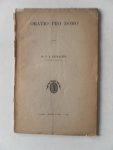 Daubanton, F.E. - Oratio pro domo Schrijven aan Dr. J.M.S. Baljon naar aanleiding van zijn studie 'De inrichting van de Encyclopedie der Christelijke Theologie'