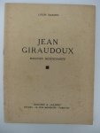 Barjon, Louis - Jean Giraudoux magicien désenchanté. Barjon, Louis - Jean Giraudoux magicien désenchanté.